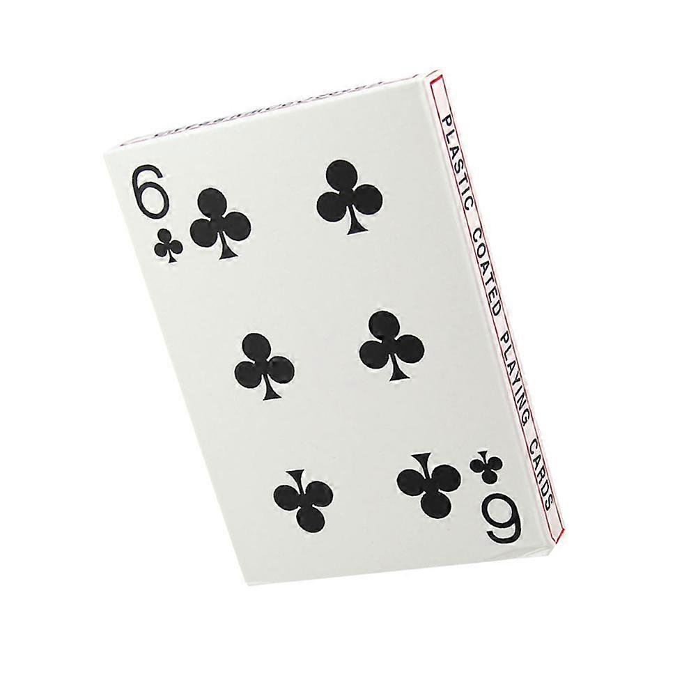 Large Playing Cards Game Large Size Poker Board Game for Playing 4 Times