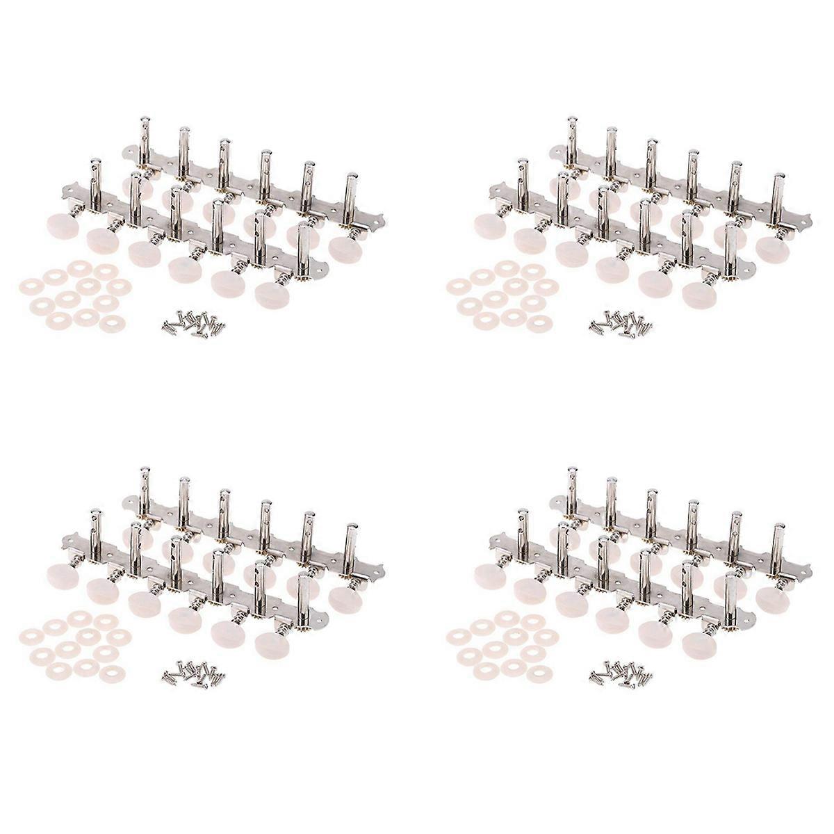 6R6L 12 String Acoustic Guitar Tuning Key Peg Tuner String Button