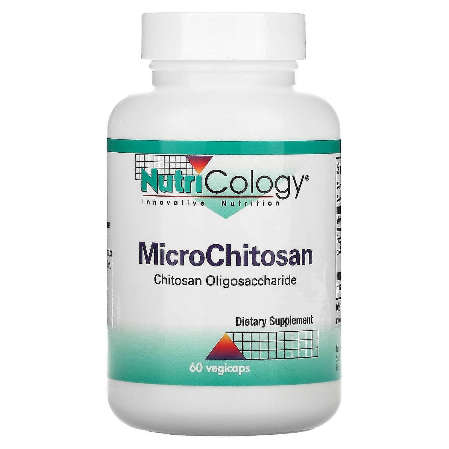 Nutricology, MicroChitosan, 60 Vegicaps
