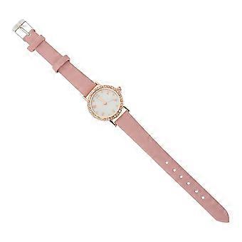Women Quartz Watch Pink 1Pcs Casual Wrist Watch Stylish Student Timepiece