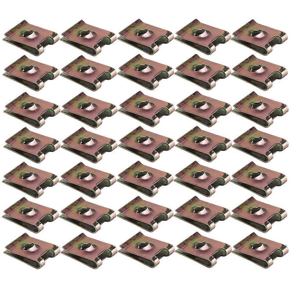 Motorcycle U Nut Durable Fasteners for Car Use 100Pcs