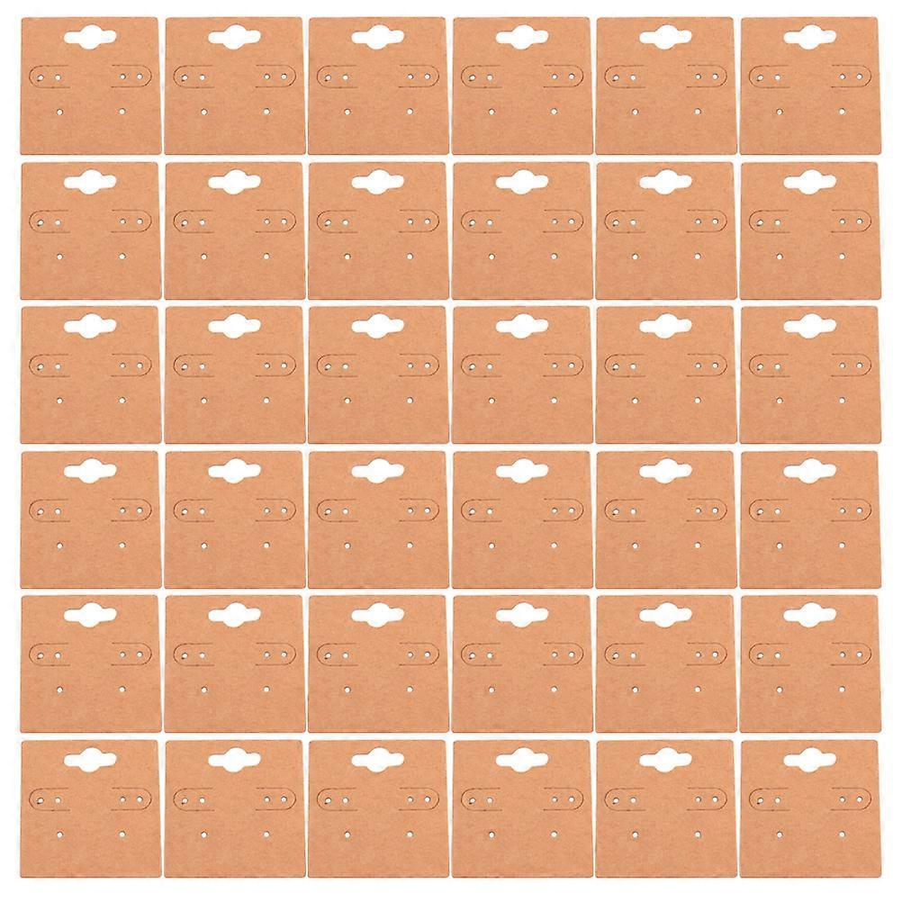 Ear Stud Card Paper for Holding Use 100Pcs Earrings Display Cards