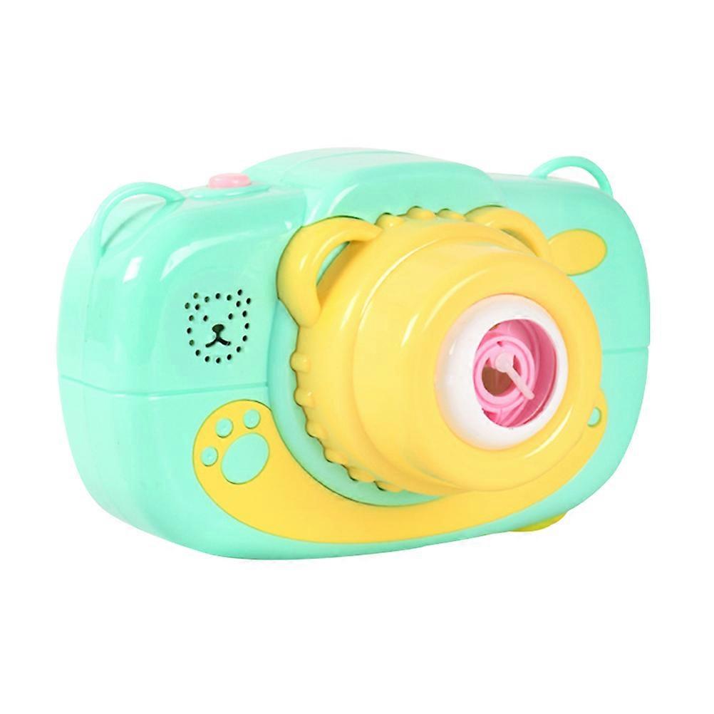 Funny Bubble Machine Camera Shape For Children Outdoor Play 15X9.5X9CM Bubble Maker 1Pcs