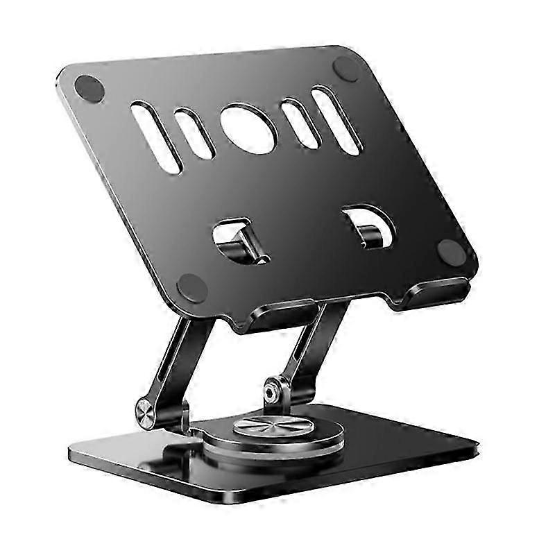 J58 Dual Rod Support Alloy Steel Foldable Rotating Tablet Holder