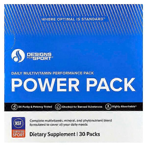 Designs For Health, Designs For SportÃÂÃÂÃÂÃÂÃÂÃÂÃÂÃÂ®, Daily Multivitamin Performance Power Pack, 30 Packs