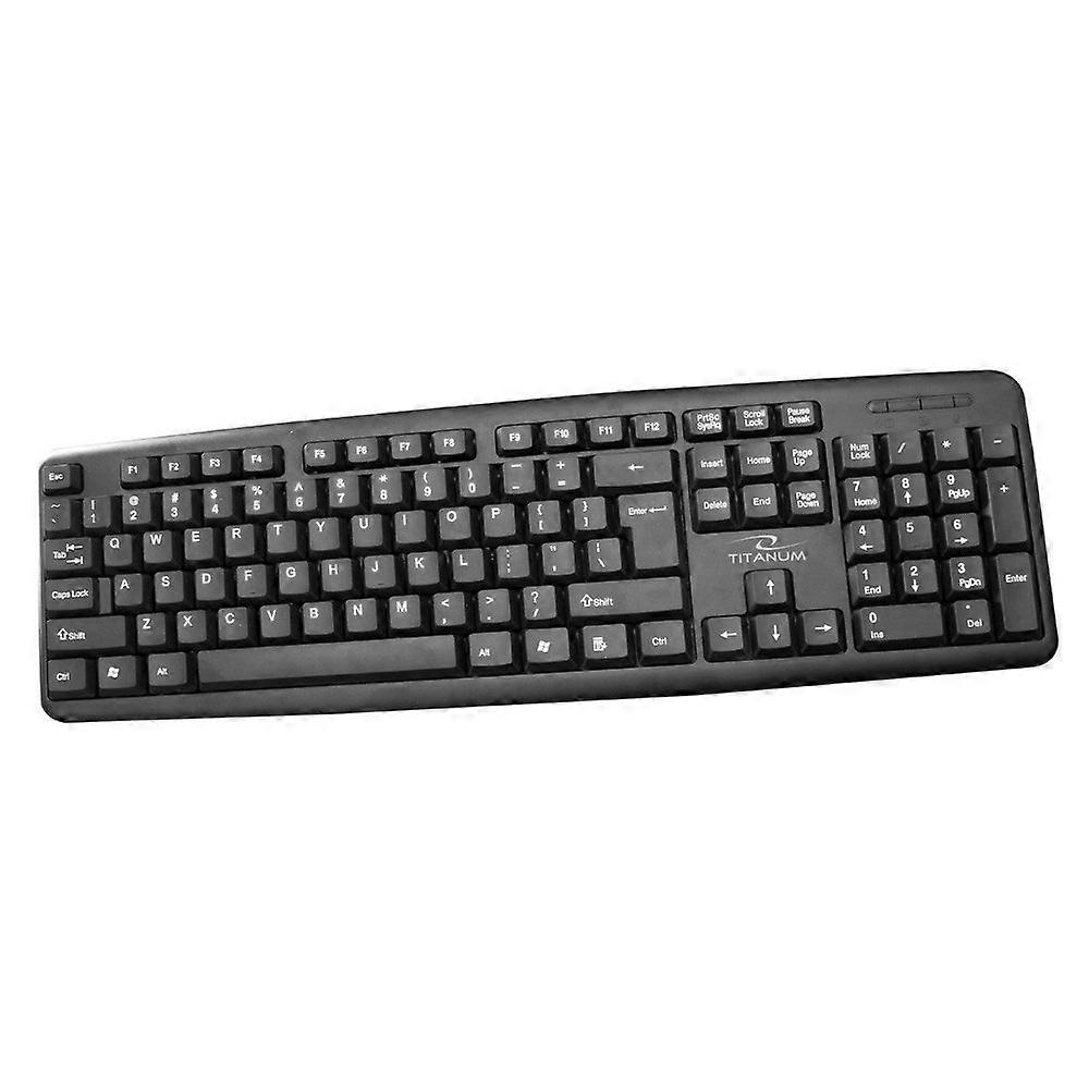 Titanum Tk101 Keyboard Usb Black