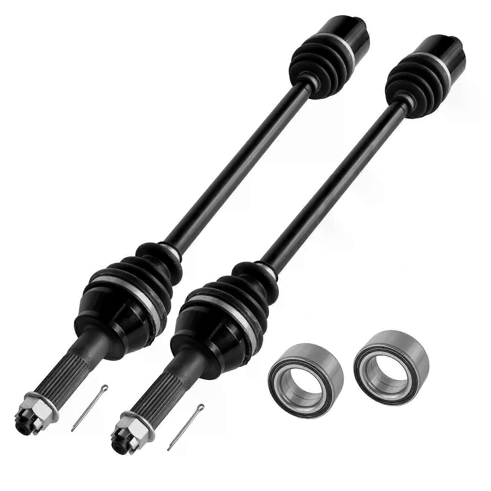 Rear Left & Right CV Joint Axle With Bearing For Polaris RZR XP 4 900 2012-2013 NO.90565