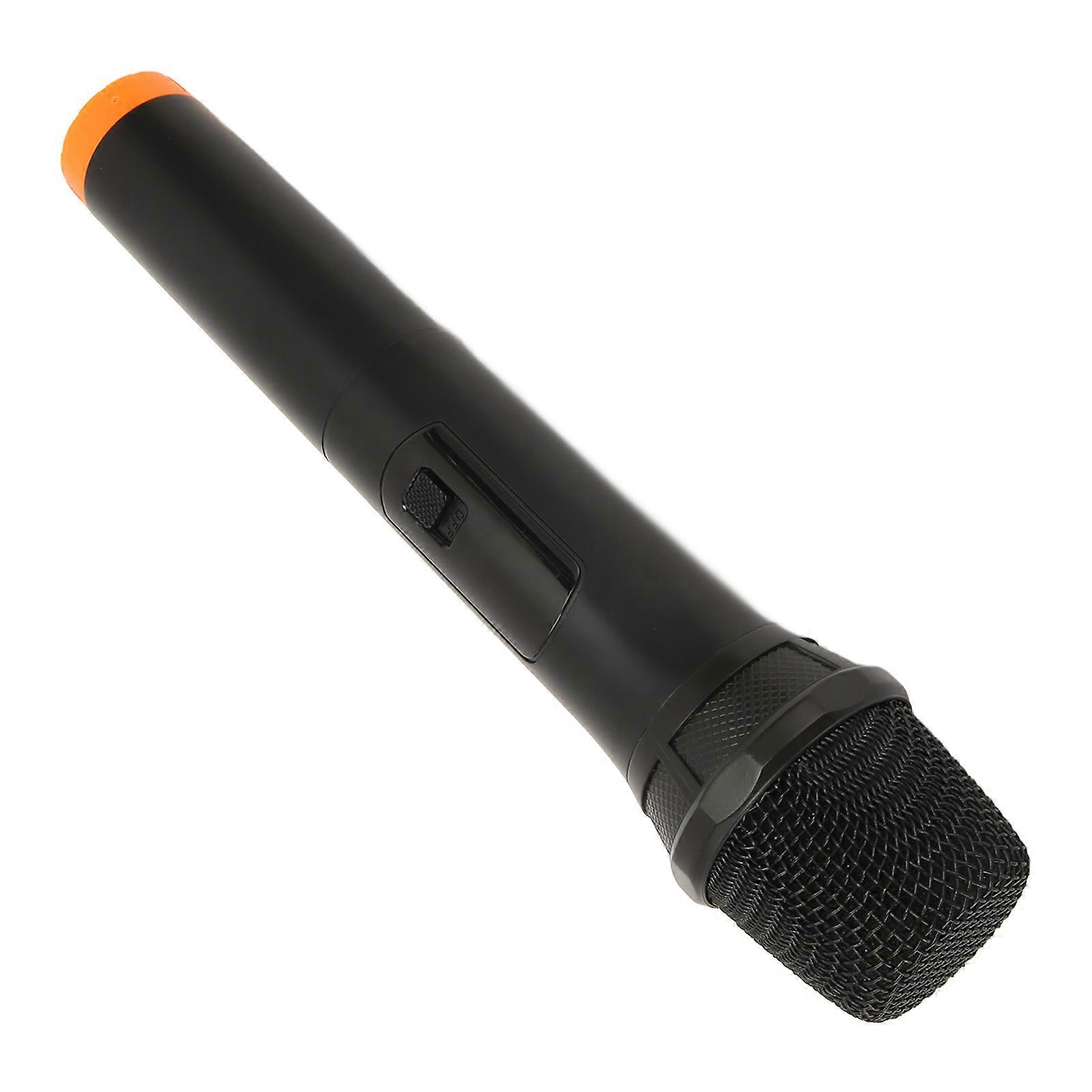 Wireless Microphone 2.4G USB Moving Coil Microphone Cordless Handheld Microphone for Karaoke Singing Speech 
