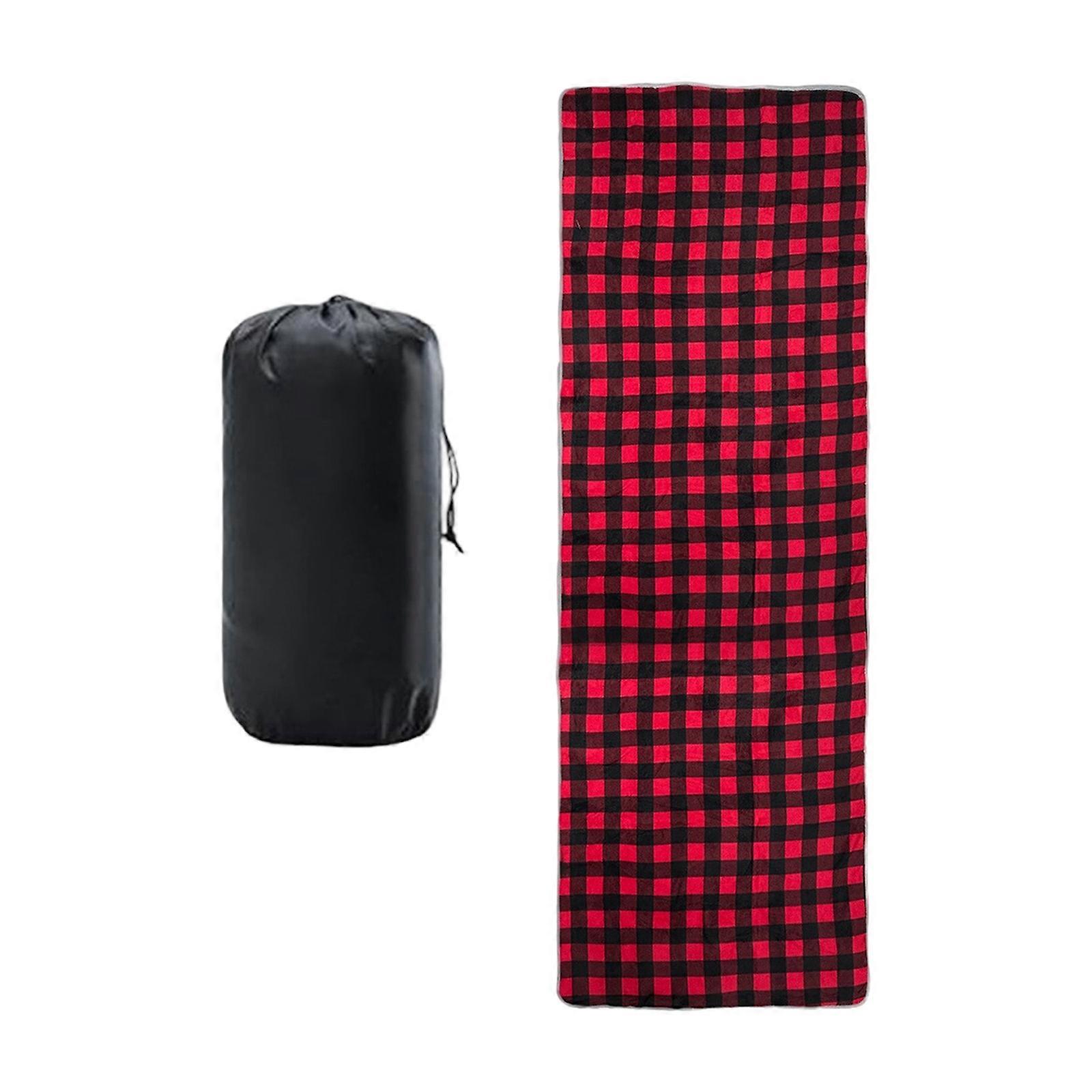 Cold Weather Sleep Bag with Heating Technology Waterproof Windproof Design Practical Storage Sacks for Mountaineering  Red