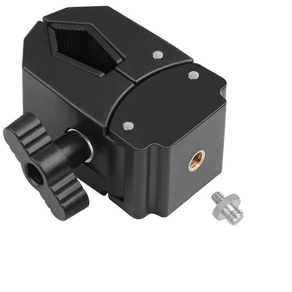 Purpose Camera Mount Clamp With /4" 3/8" Screw For Gym Motorcycle Bike Use Multicolor