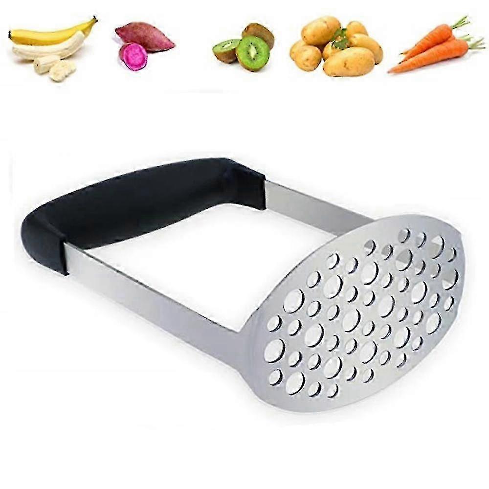 Garlic Presses Hand Held Potato Masher Smooth Mashed Potatoes Press Crusher Puree Kitchen Fruit Vegetable Tools