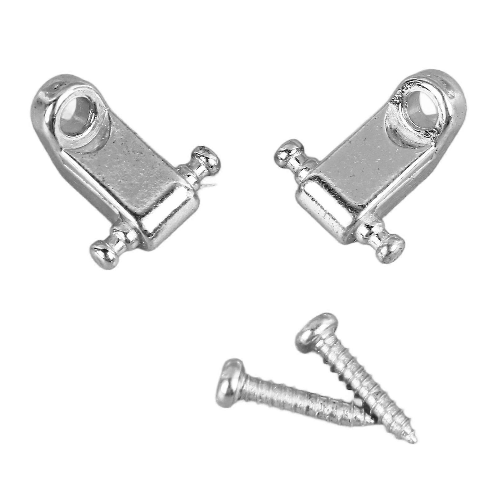 Guitar String Retainer Roller Tree Guide Retainer Metal Electric Guitar String Guide Retainer Replacement Silver