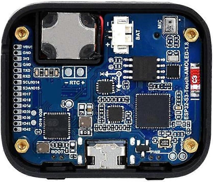 Development Board With 1.8Inch AMOLED Touch Display, 32Bit LX7 DualCore, 368x448 Screen Resolution
