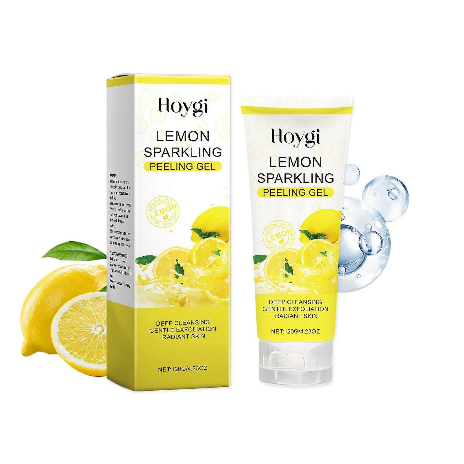 Hoygi Lemon Exfoliating Gel - Gently Cleanses Face And Body
