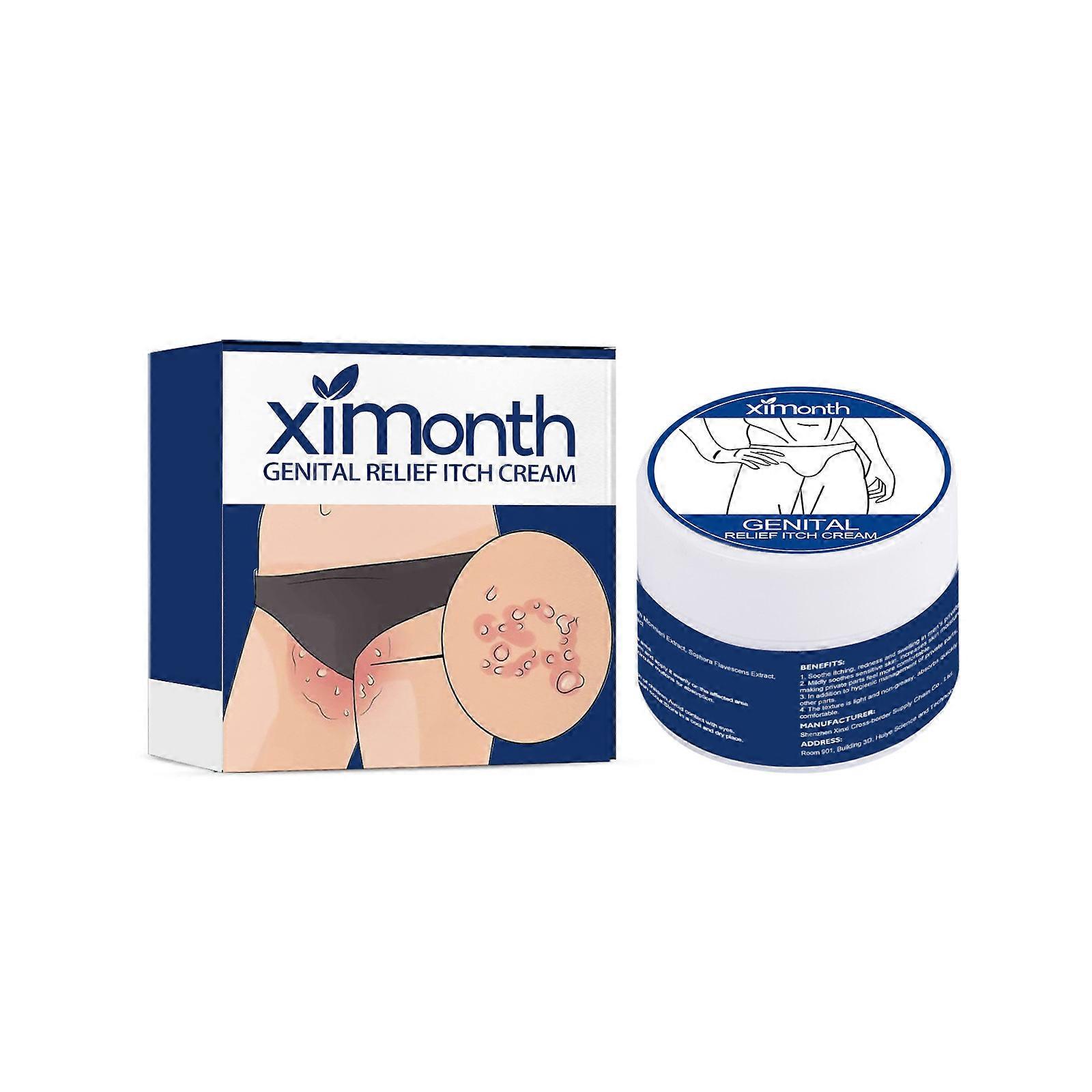 Skin Itch Relieving Cream Contains Kuh-Seng Extraction