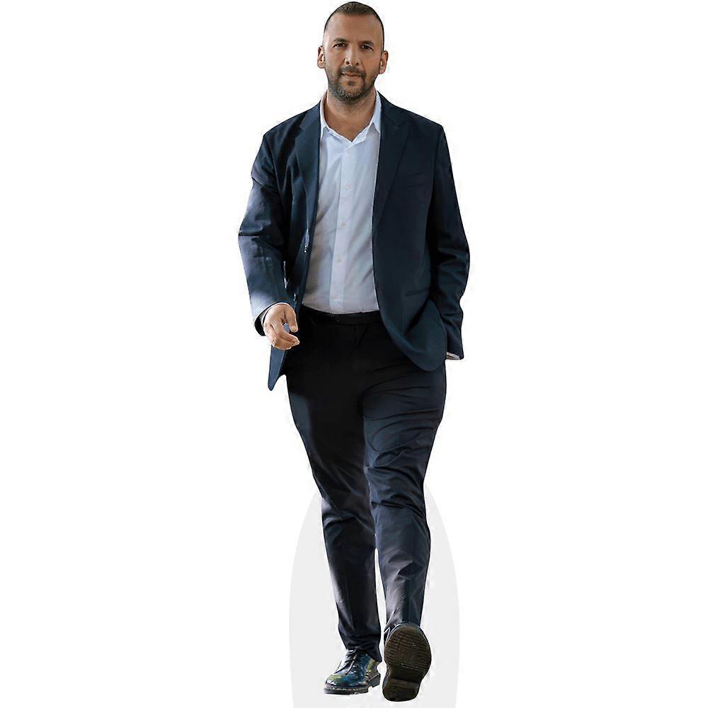 Zack Polanski (Walking) Cardboard Cutout (lifesize OR mini size). Standee. Stand Up.