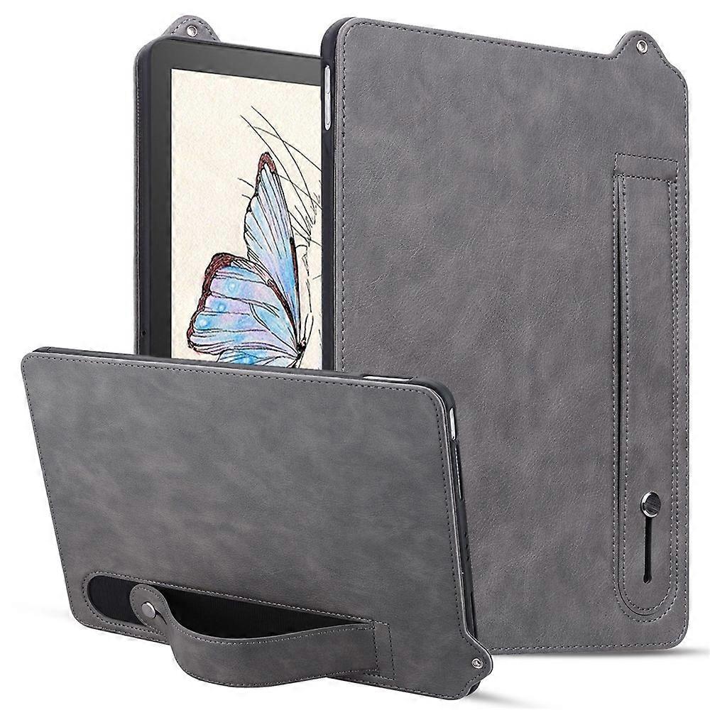 Compatible For Amazon Kindle Paperwhite 5 (2021) Case Hand Strap Kickstand Leather Tablet Cover