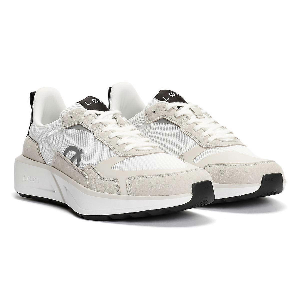 LØCI FLØ White/Grey/Black Trainers