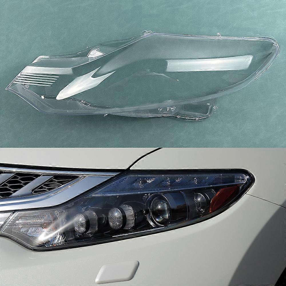 For Nissan Murano 2009-2014 Transparent Headlamp Lamp Shade Headlight Shell Lens Plexiglass Replace The Original Lampshade