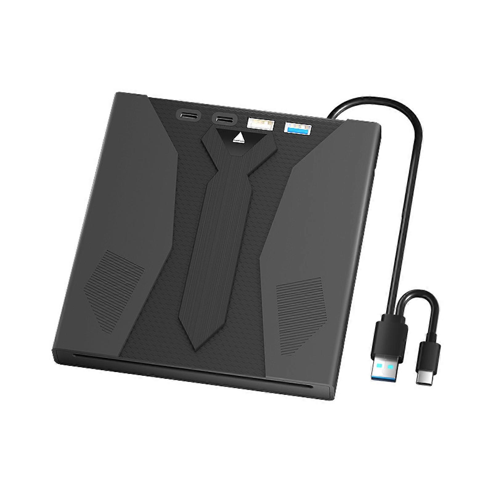 Universal External Dvds Drive External Opticals Drive with Plug and Play for Modern Devices Portable Design for Laptop PC Multicolor