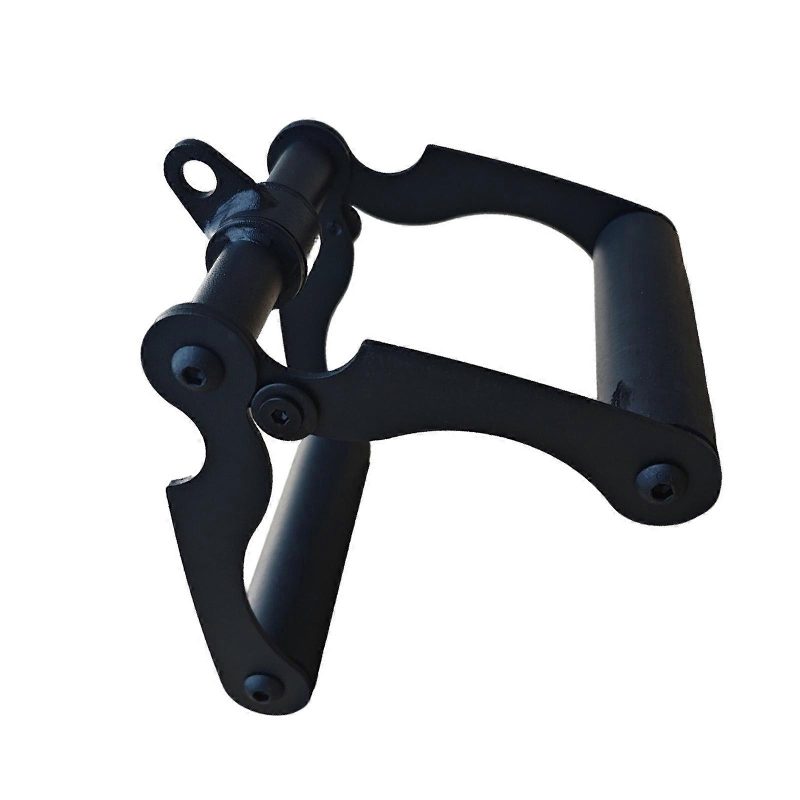 Heavy Type Carbon Steel V Shaped Rotating Gym Handle Secure Grip For Lats Pulldown And Strength Exercises Multicolor