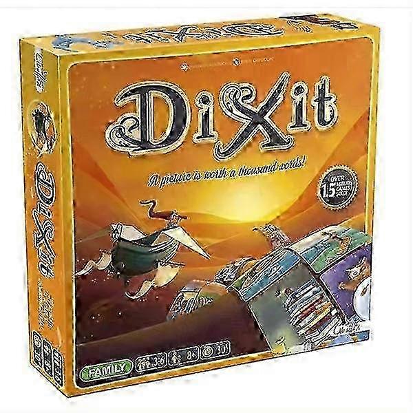 Dixit Classic Unbox Now - Dragonfly - Dixit Classic - English Chess Board Game, Multicolor