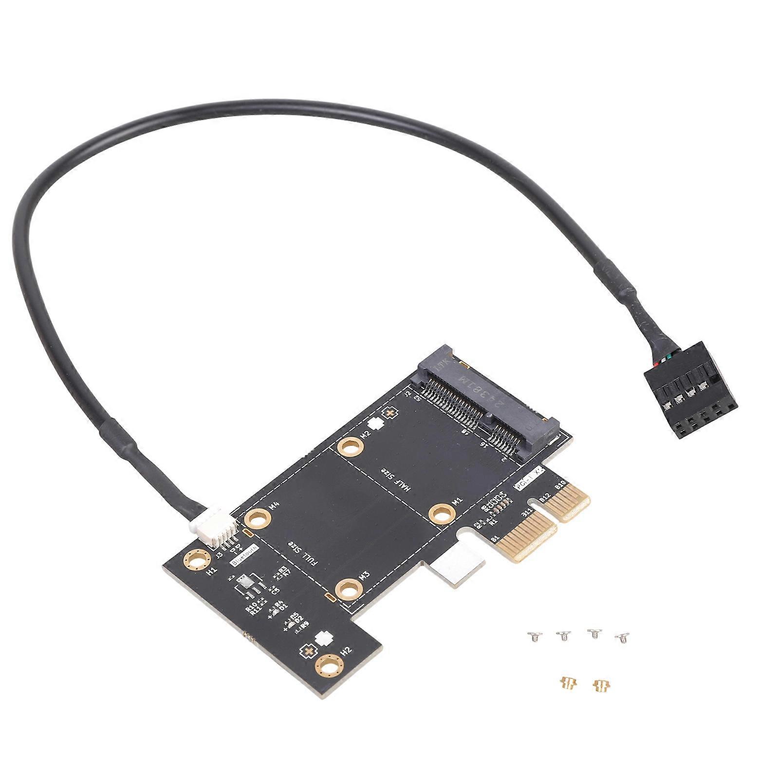 Space Saving PCIe Adapter Board Advanced Signal Stability For Professional Workstations And Home Entertainment Systems Multicolor