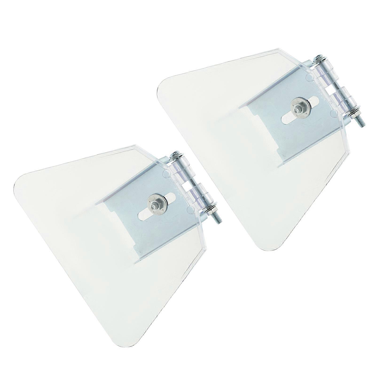 2pcs Bench Grinder Guard Replacement Bench Grinder Eye Shield Grinder Attachments Screws Included