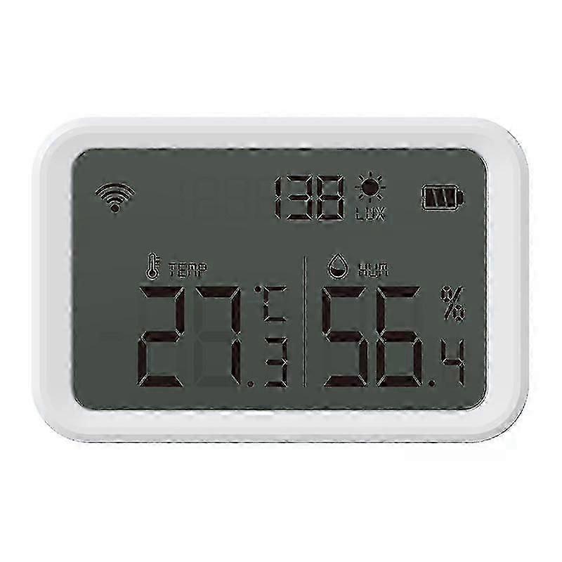 Tuya Smart Zigbee Thermometer And Hygrometer Wireless WIFI Temperature And Humidity Sensor Environmental Detector
