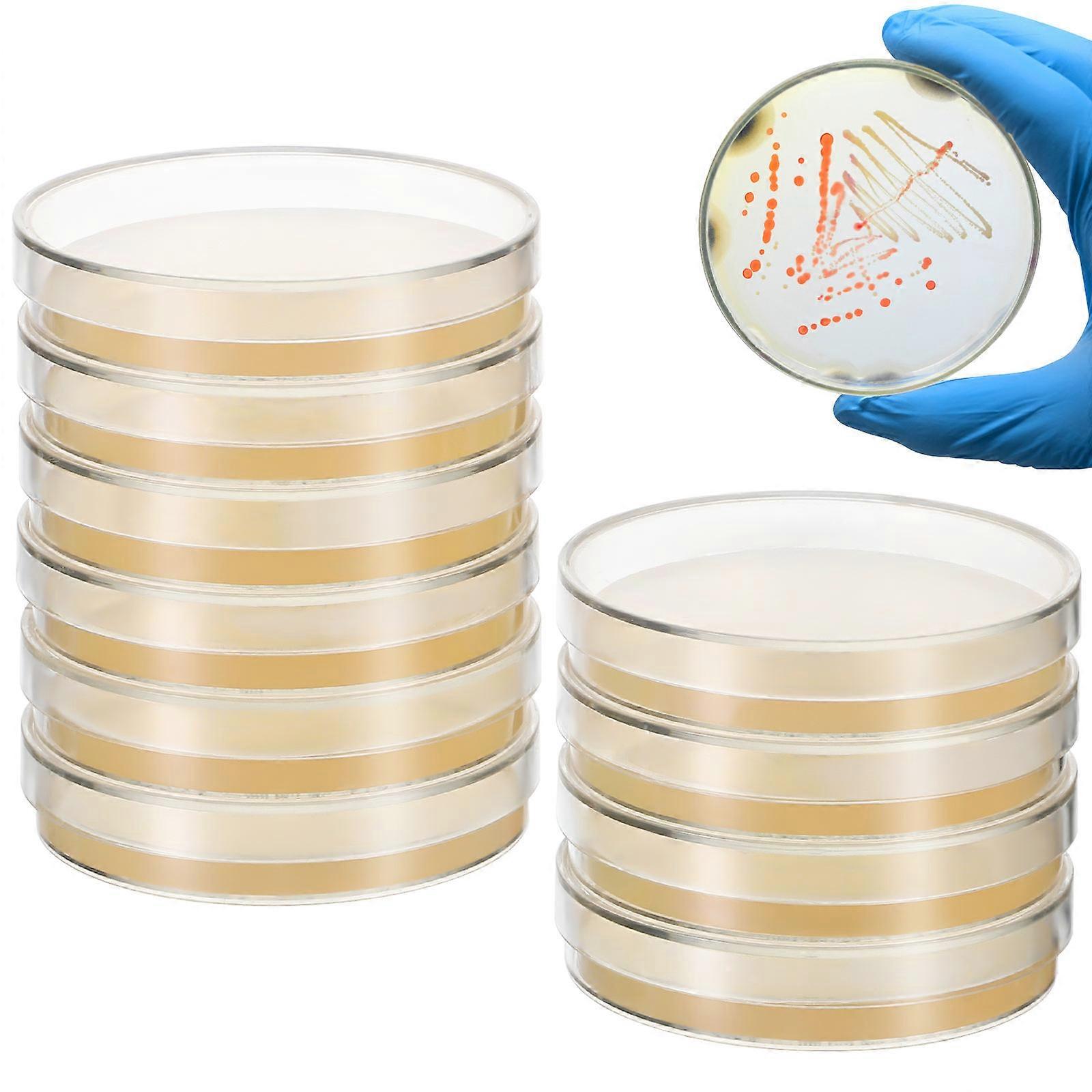 Petri Dishes with Agar for Science Experiment 100Pcs Prepoured Agar Plates