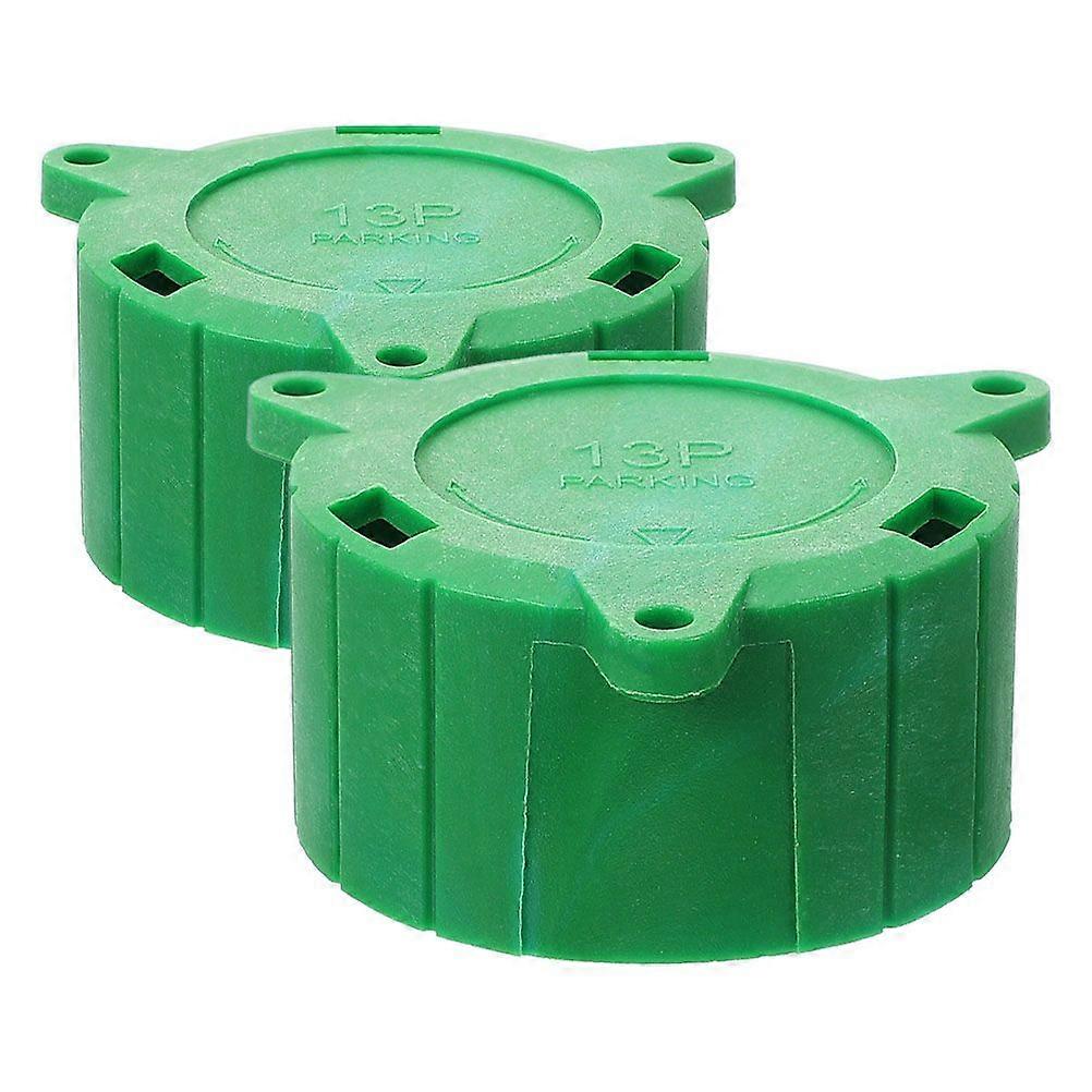 2pcs Plug Holder 13 Pin Trailer Plug Protective Cap Easy To Install Trailer Plug Cap For Maximum Protection And Longevity