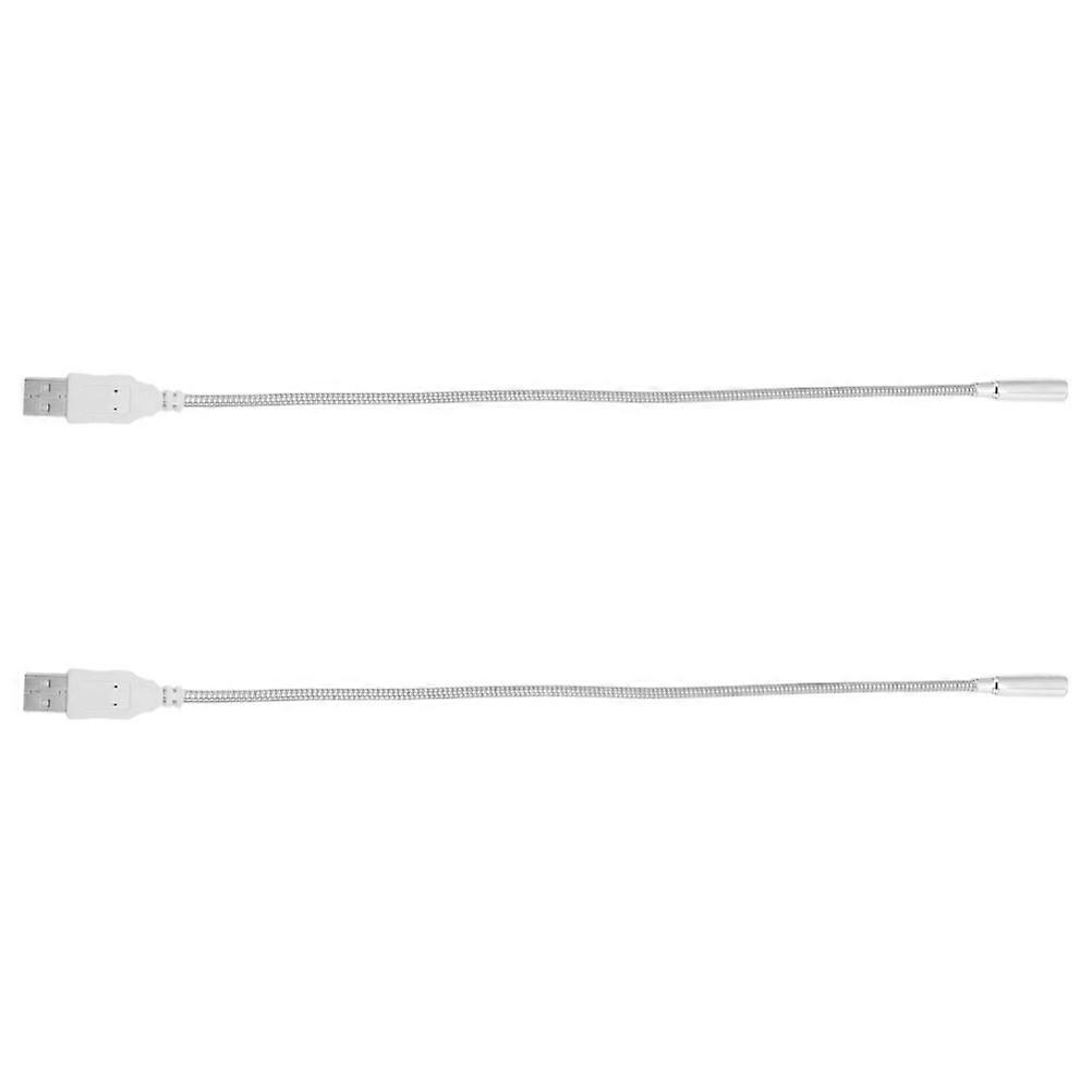 Keyboard Lamp USB LED Gooseneck Lighting 2Pcs for Laptop