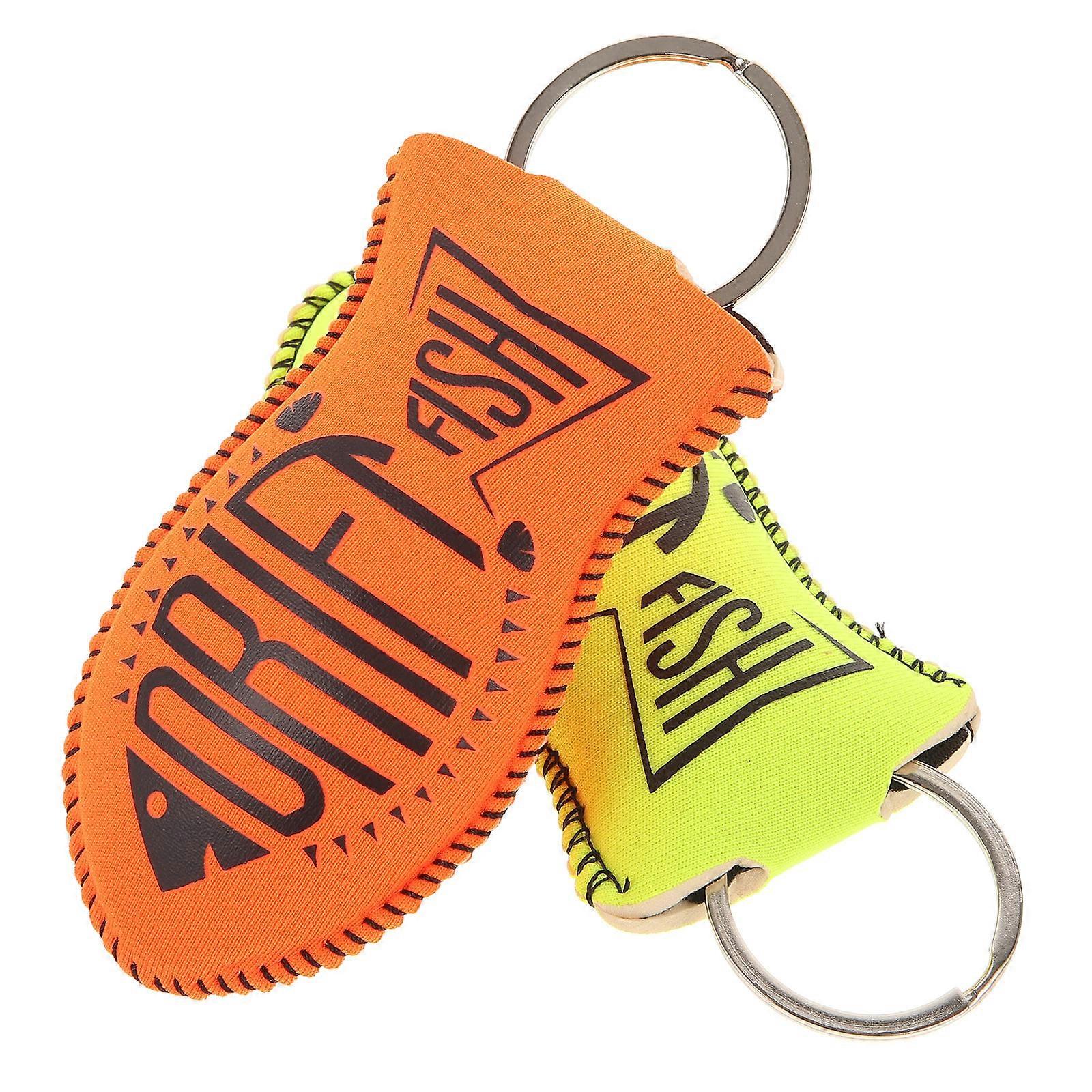 Floating Keychain Neoprene Floating Key Rings for Boating 2Pcs Set