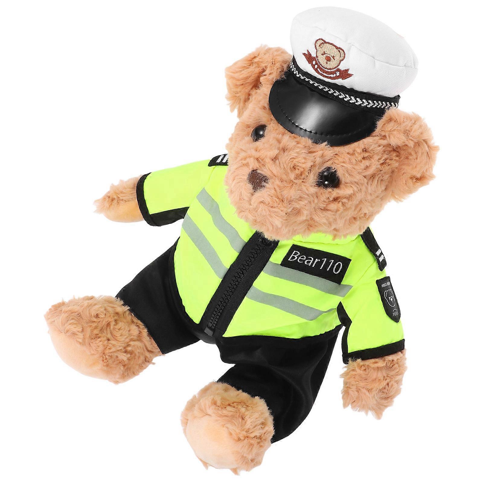Police Bear Plush Toy for Decoration