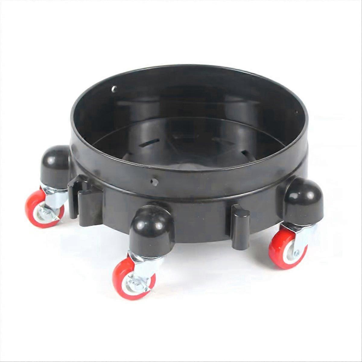Removable Rolling Bucket Turntable 360° Rotating Wheel Car Wash Base