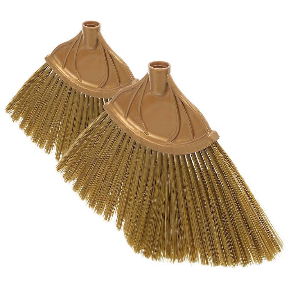 Household Broom Head for Ceiling Cleaning Replacement Sweeper 2Pcs