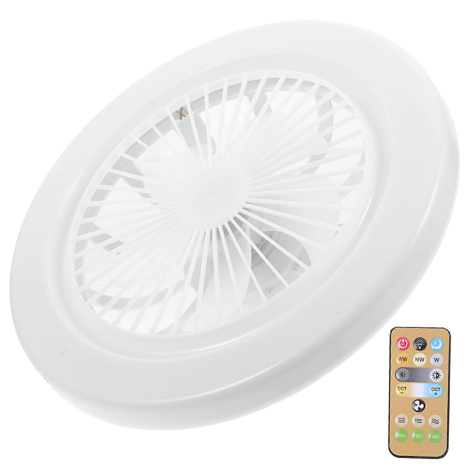 LED Fan Ceiling Fan Lamp for Bedroom Lighting 1Set