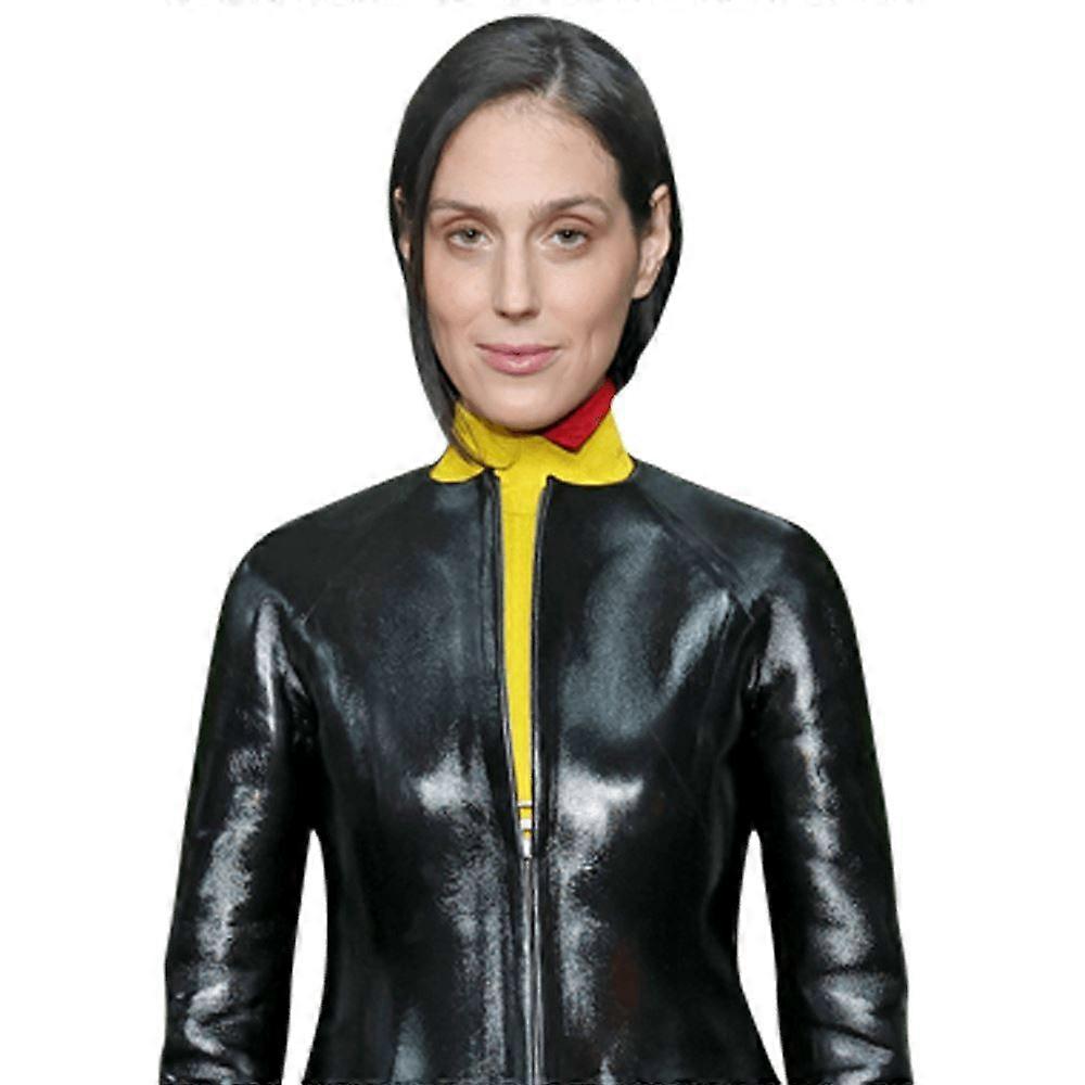 Eva Victor (Leather Outfit) Half Body Buddy Cutout
