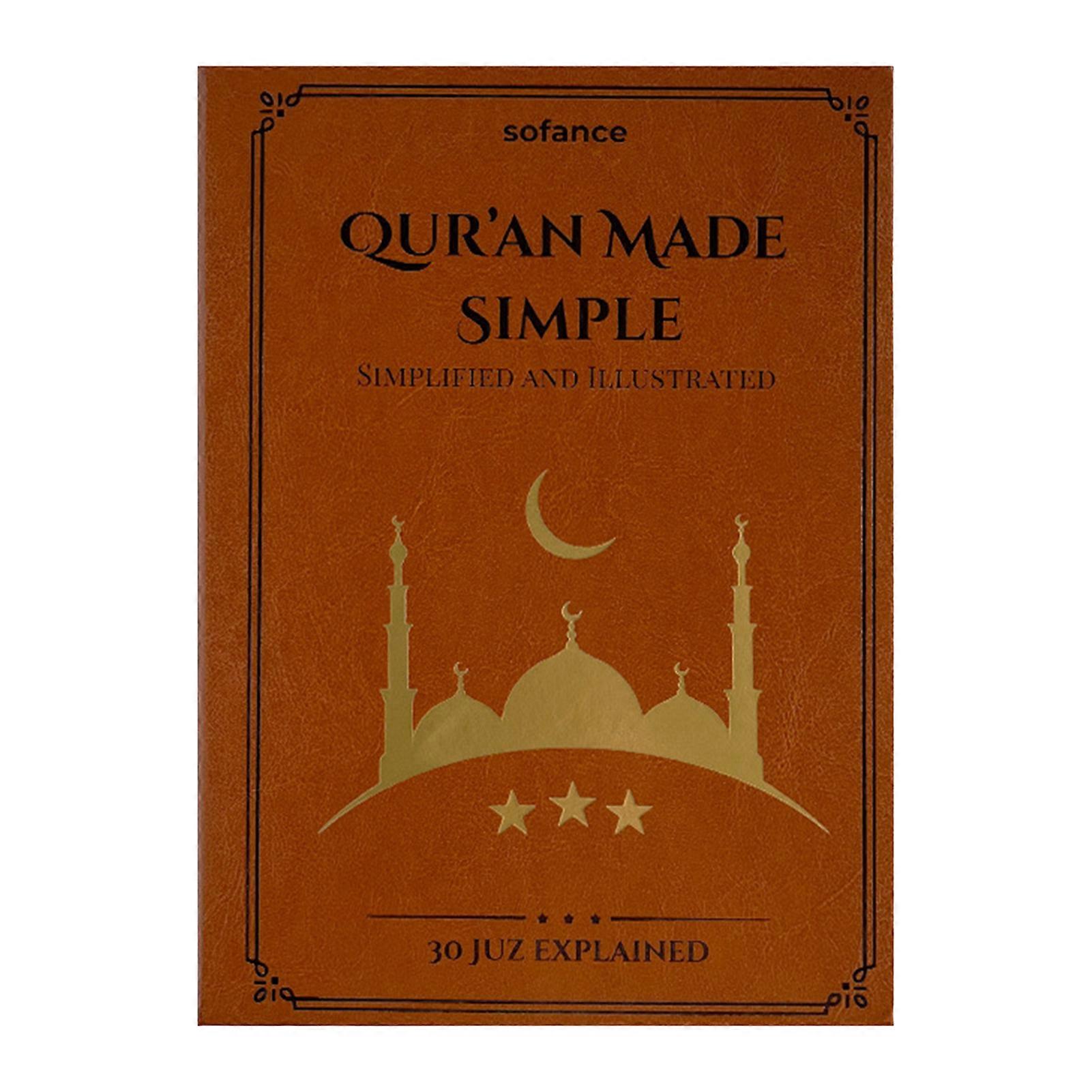 Quran Illustrated Guide Learning Planner Notebook With Visual Charts And Structured Study Layout For Religious Education
