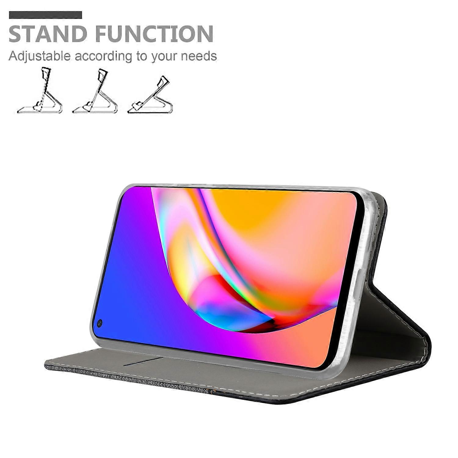 Oppo A94 5G Case Protective Case - in jeans look and stand function