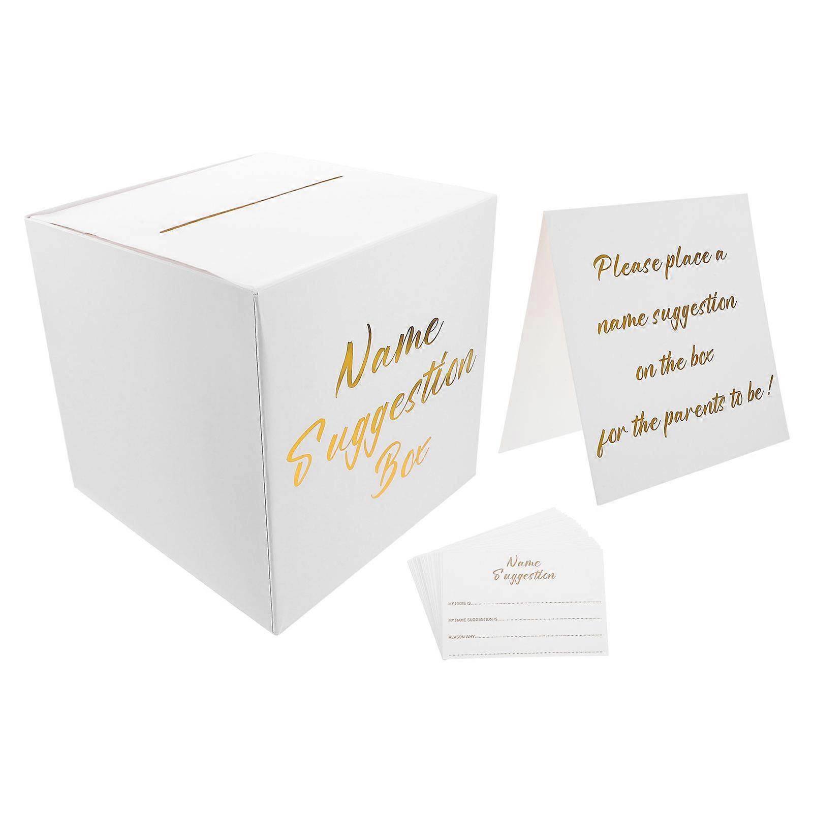 Suggestion Boxes Office Suggestion Box for 1Set White