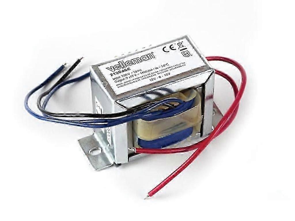 Transformator Med Ppen Ram 34 Va 2 X 12 V~ 1400 Ma Max.