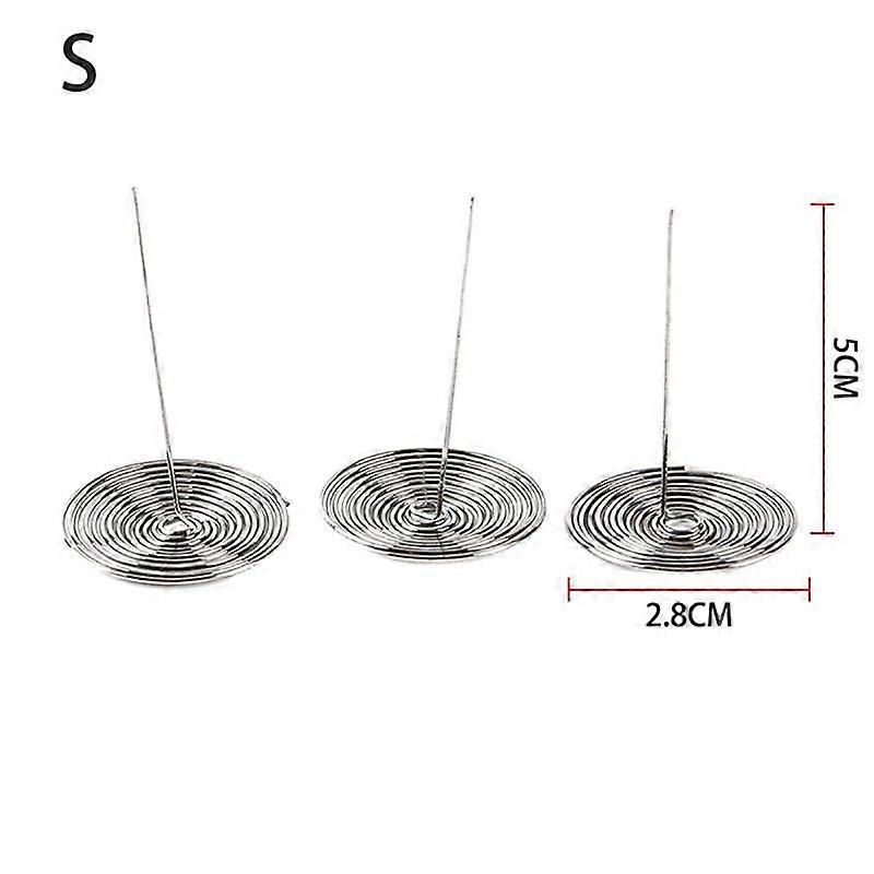 3pcs Durable Stainless Steel Tea Infuser Nozzle Spring Strainer Teapot Filter