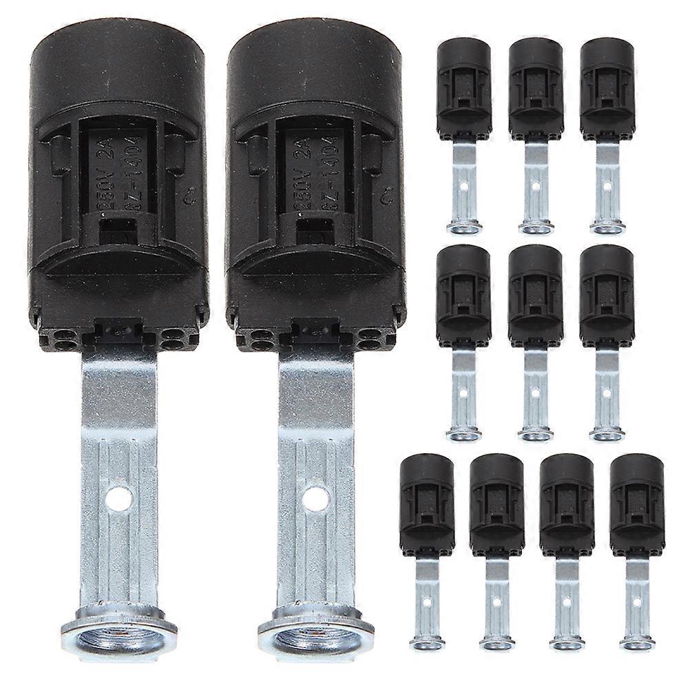 E14 Lamp Socket Holder with Screw Base for 12Pcs Bulb Fixtures