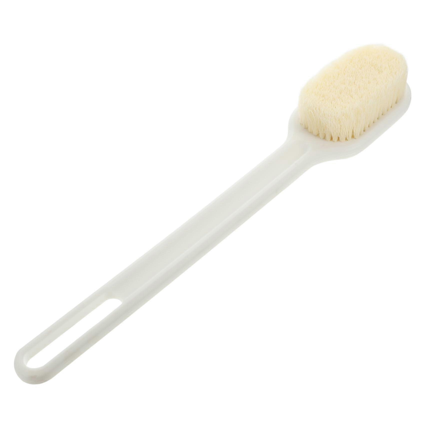 Bath Brush with Long Handle for Back Scrubber, Soft Bristles Gentle Exfoliating Shower Tool