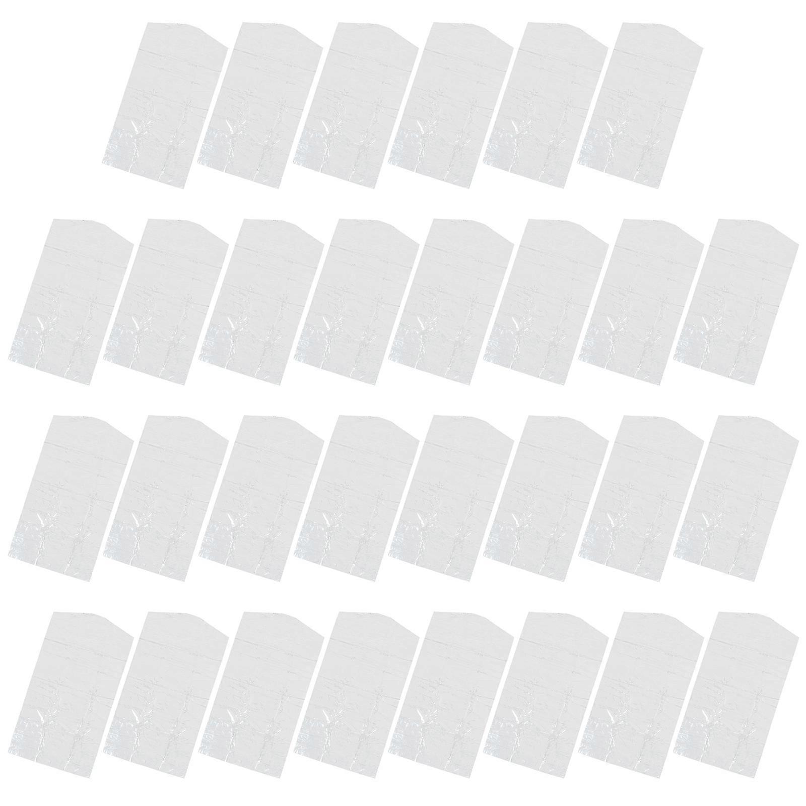 Disposable Dust Cover Protective Storage Rectangular Clear 120x66cm Plastic For Clothes Garments 30Pack