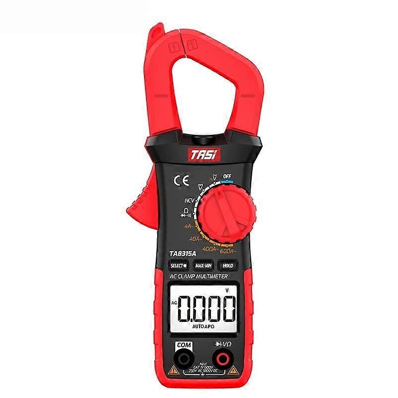 Precision Digital Clamp Meter 600A with NonContact Voltage Detection and Large Jaw Opening