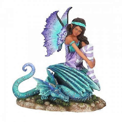 Amy Brown Dragon Perch Fairy Figurine