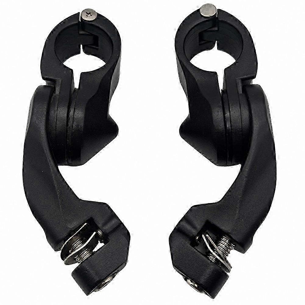 Harley-Davidson 32mm Engine Guard Footpeg Mounting Bracket, 1-1/4" Chrome Plated