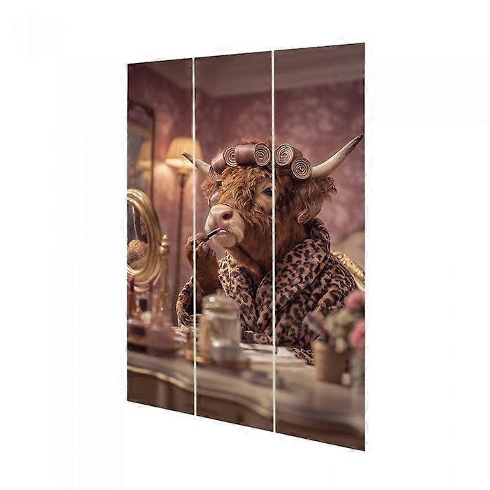 Highland Games Beautiful Cow Plaque